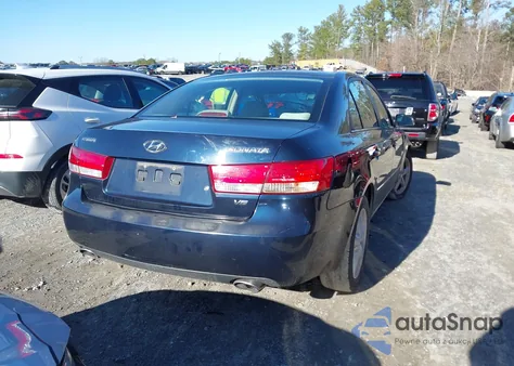 2007 Hyundai Sonata Limited/Se V6 from USA, damaged, VIN 5NPEU46F17H220144